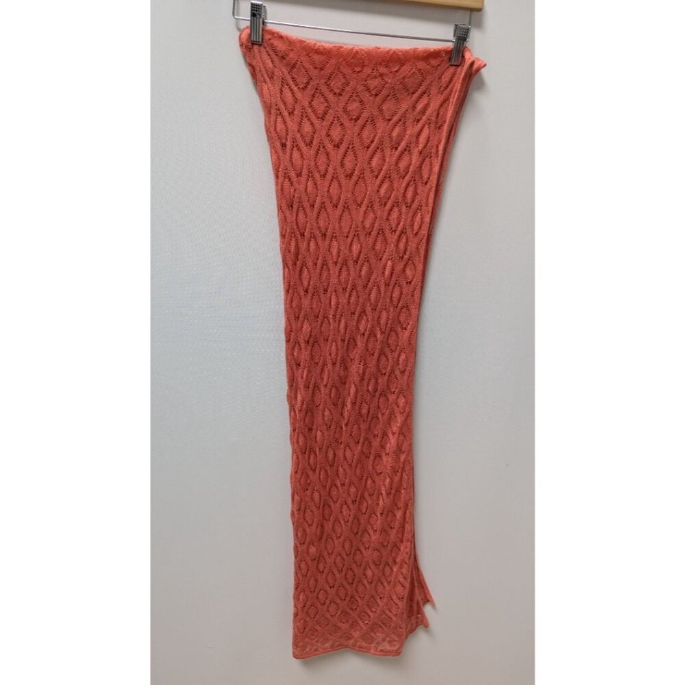 Nordstrom Peach Cashmere Shawl Scarf